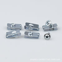 Universal Stainless Steel License Plate Fastener Kit with M6 Screws and Nuts