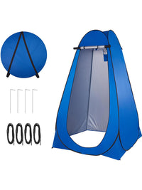 Pop-Up Privacy Tent for Outdoor Shower, Changing Room, or Toilet