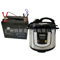 Portable 12V/24V Solar Car Rice Cooker for High Altitude, Large Capacity