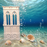 Gothic Miniature Dollhouse Window Frame for Dioramas and Display Cabinets
