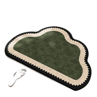 Vintage French Diatomaceous Earth Bath Mat, Non-Slip Absorbent Soft Bathroom Floor Mat