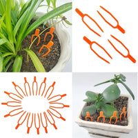50-Pack Plant Stem Fixer Clips for Gardening, Strawberry and Watermelon Vine Securing