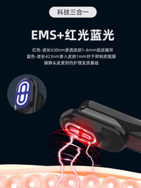 EMS Microcurrent Scalp Massager Comb with Essence Infusion for Head and Face Lifting