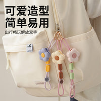 Floral Hat Clip for Travel Bags and Backpacks - Anti-Loss Portable Hat Holder