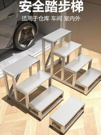 Aluminum Alloy Portable Folding Step Stool Ladder for Home and Office Use