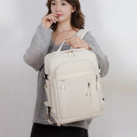 Carry-On Large Capacity Travel Backpack for Men, Waterproof & Wear-Resistant Laptop Bag