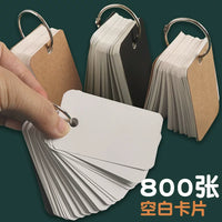Mini Portable Ring Binder Notebook Set for Notes and Study