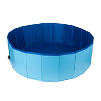 Foldable Pet Swimming Pool & Bath Tub for Large Dogs and Cats, Portable Kiddie Pool