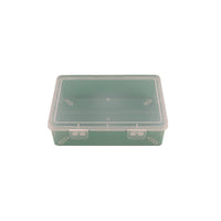 Clear Multi-purpose Storage Box with Lid for Documents, Tools, and Stationery