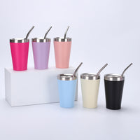 Large Capacity 304 Stainless Steel Double-Layer Vacuum Insulated Water Bottle Portable Outdoor Space Kettle