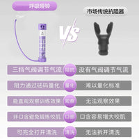 Adjustable Breathing Trainer for Lung Capacity, Abdominal Muscle, and Pelvic Floor Exercise