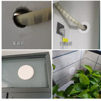 Air Conditioner Wall Hole Cover Plug Decorative Cap for AC Pipe Openings
