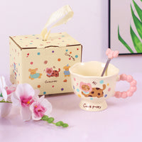 Ceramic Coffee Mug Gift Set with Gift Bag and Box, High-Value Design, Birthday Present, Water Cup