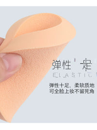 Disposable Makeup Sponge for Liquid Foundation, Wet & Dry Use, Non-Absorbent, Expands When Wet