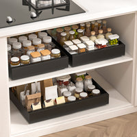 Pull-Out Under-Sink Cabinet Organizer Rack for Kitchen Storage