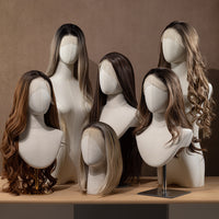 Mannequin Head for Wig, Hat, Scarf, and Jewelry Display