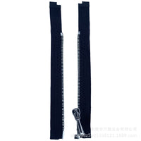 1# Metal Open-End Zipper with Teardrop Pull for Doll Clothes