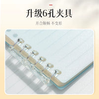 M&G B5 Spiral Notebook with Removable Refills, Lined Pages, Thickened for Students