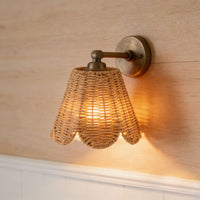 Handwoven Paper Rope Lampshade for Pendant, Wall, Table, and Floor Lamps