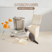Pet Litter Disposal Bin with Odor Control for Cat Waste