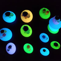 Glow-in-the-Dark Stacking Stones for Garden, Aquarium, and Kids' Play - 315g Luminous Pebbles