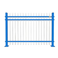 Zinc Steel Fence Panel for Outdoor Yard Garden Balcony Security