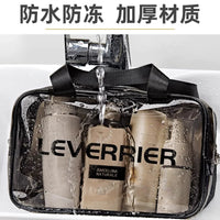 Waterproof Travel Toiletry Bag with Dry/Wet Separation for Men and Women