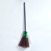 Halloween Witch Broomstick Prop for Kids' Cosplay
