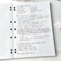200-Page A4 Thin Notebook for Students, Minimalist Practice and Sketch Pad