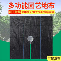 Weed Barrier Fabric for Agriculture, Perforated, Breathable, Anti-Aging Ground Cover for Orchards