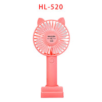 Mini Handheld USB Rechargeable Portable Fan for Students Office Outdoor Use