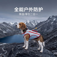 Dog Cooling Vest Color Block Outdoor Pet Apparel for Small to Medium Dogs