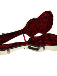 Fiberglass Hardshell Guitar Case for 39-inch Classical and 41-inch Acoustic Guitars, Waterproof and Shockproof