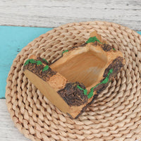 Handmade Resin Tree Hole Micro Landscape Ornament for Aquariums and Gardens