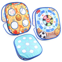Kids 3-in-1 Dinosaur/Football Target Toss Game Tent with Beanbags