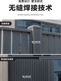 Outdoor Aluminum Alloy Garden Fence Balcony Terrace Railing Privacy Screen