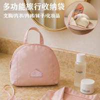 Travel Underwear Organizer Bag Portable Lingerie Bra Socks Storage Pouch for Gym