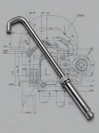 Heavy-Duty Expansion Bolt Hook for Lanterns and Outdoor Lights, Wall Mount for Insulated Walls