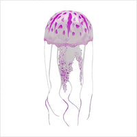 Floating Silicone Jellyfish & Goldfish Aquarium Ornament for Fish Tank Decoration