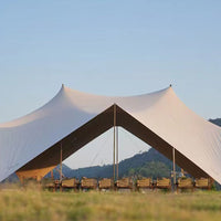 Extra Large Cloud Canopy Tent Sunshade Rainproof Outdoor Camping Multi-person Gathering Tent