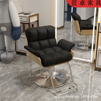 Luxury Hydraulic Reclining Barber Chair for Salon Hair Styling