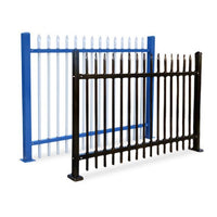 Outdoor Zinc Steel Fence Panel for Villas and Gardens