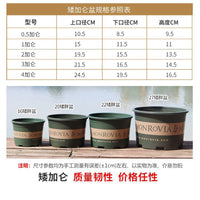 Thickened Resin Plastic Plant Pot for Succulents and Roses, Root Control Design, Balcony Planter