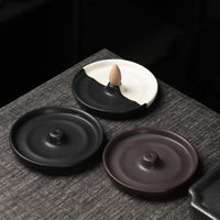 Ceramic Incense Burner Holder for Stick and Cone Incense, Ash Catcher for Home Decor