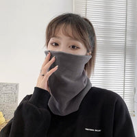 Unisex Fleece Neck Warmer for Winter Cycling and Outdoor Activities