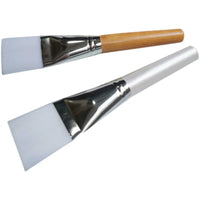 Large Facial Mask Brush with Soft Bristles and Wooden Handle for Beauty Spa and DIY Mask Application