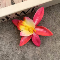 Artificial Cymbidium Orchid Flower Heads for DIY Crafts and Wedding Decor