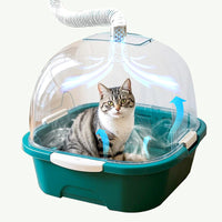 Pet Automatic Litter Box Ventilation System Odor Removal Fan