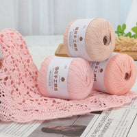 Cotton Lace Yarn for Crochet and Knitting - DIY Sweaters, Dolls, and Crafts