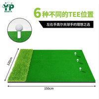 Golf Hitting Mat Outdoor Practice Training Pad for Swing and Ball Striking